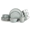 Table 12 16pc Stonewashed Dinnerware Set TD16Y50S